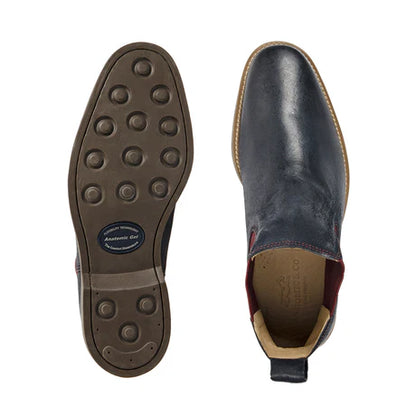 Anatomic & Co Cardoso Navy Chelsea Dealer Boot