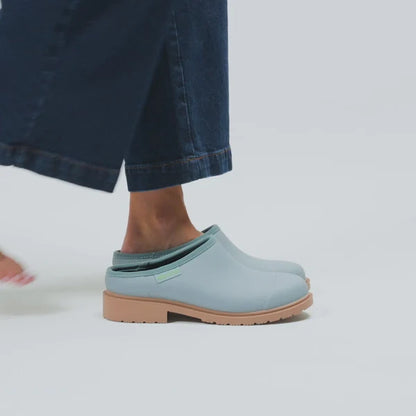 Merry People Billie Clog in Seafoam