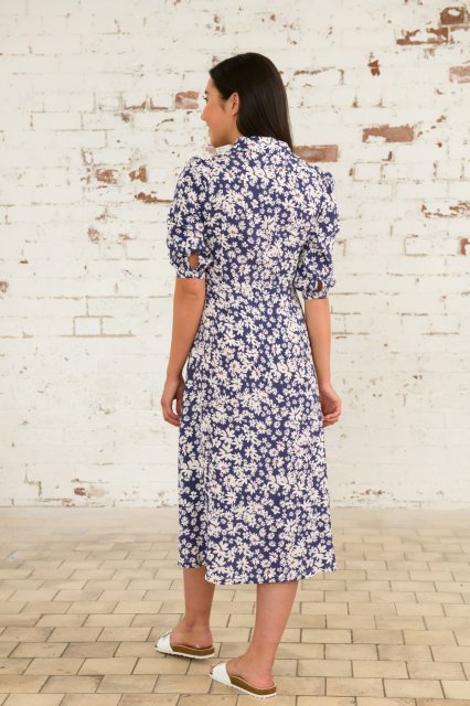Lighthouse Aoife Dress Indigo Daisy