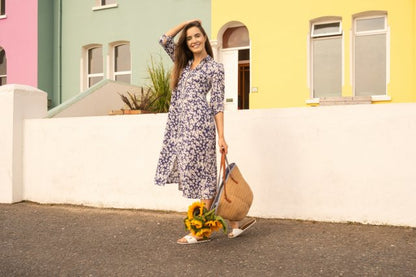 Lighthouse Aoife Dress Indigo Daisy