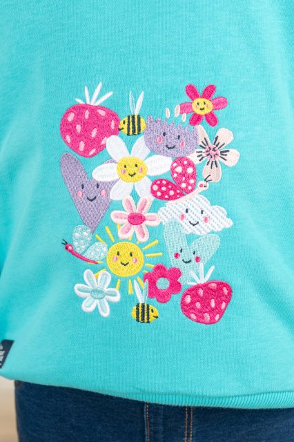 Lighthouse Jessie Sweatshirt Turquoise