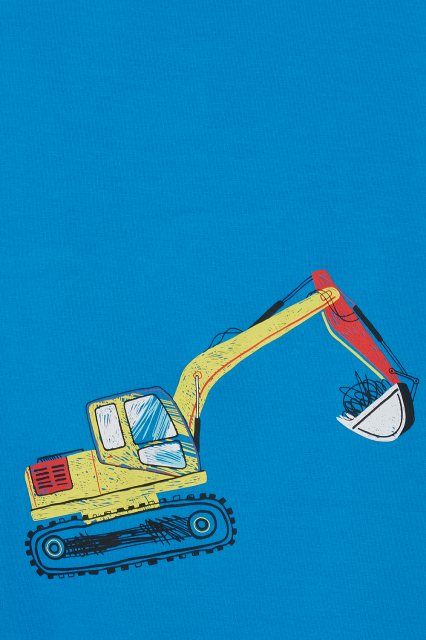 Lighthouse Boys Oliver T-Shirt - Blue Construction