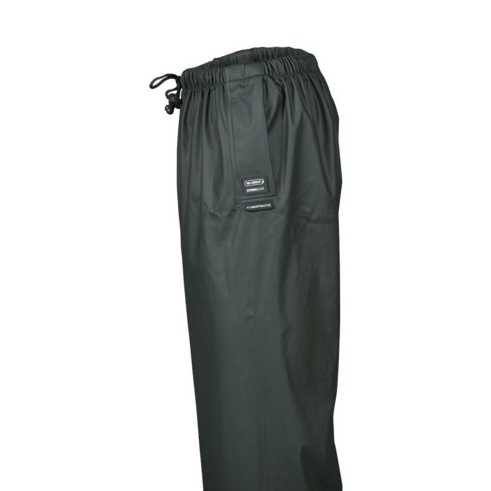 Swampmaster No-Sweat Stormgear Waterproof Trousers in Green