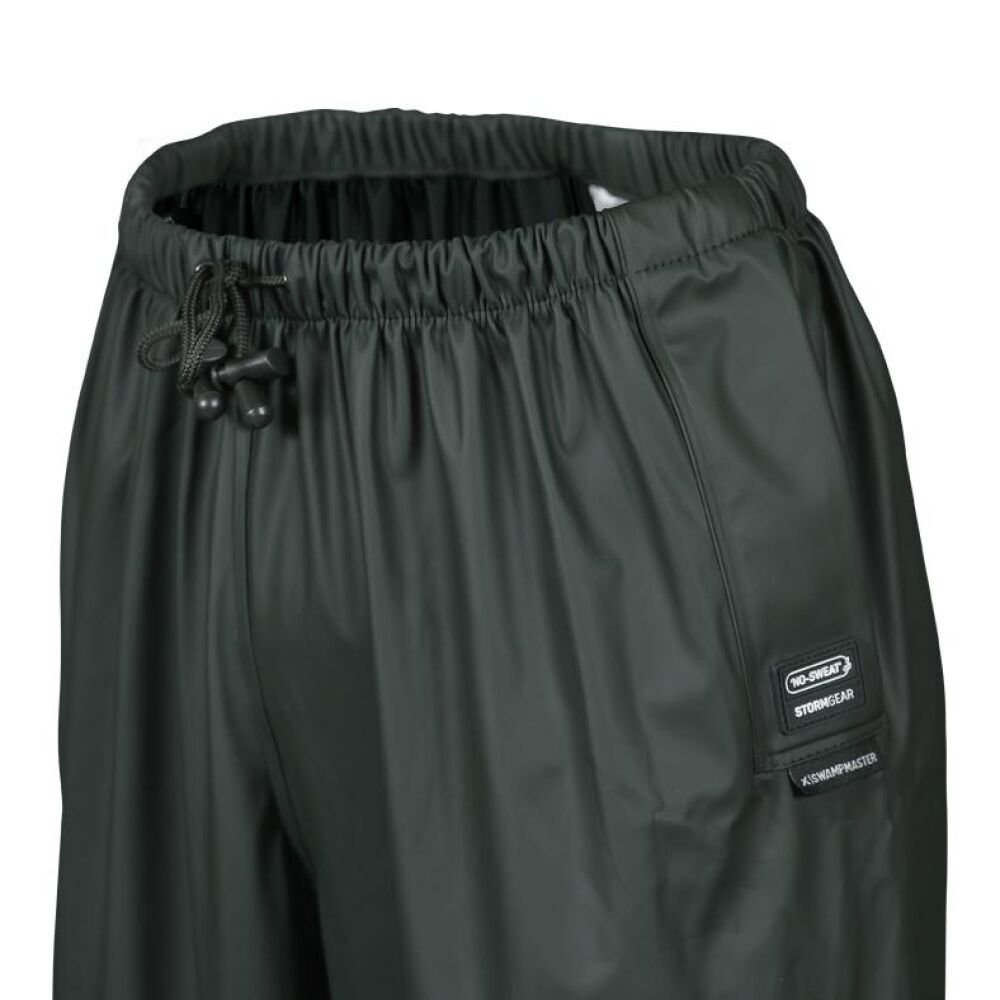 Swampmaster No-Sweat Stormgear Waterproof Trousers in Green