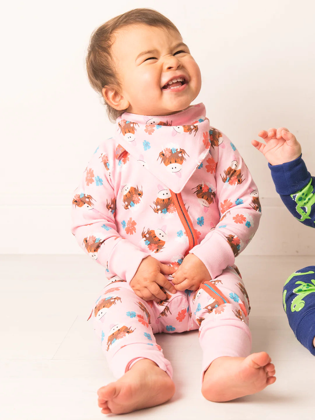 Blade & Rose Bonnie Highland Cow Romper