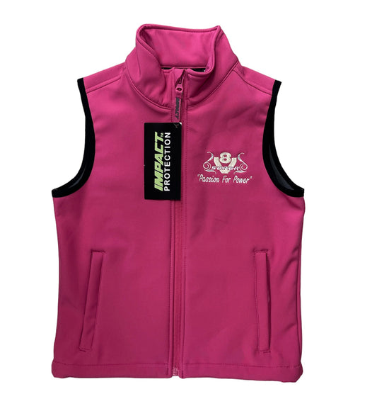 Kids Impact Pink Softshell Bodywarmer – Lorry