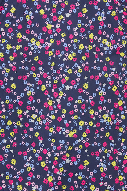 Lighthouse Girls Alex Gilet - Navy Floral
