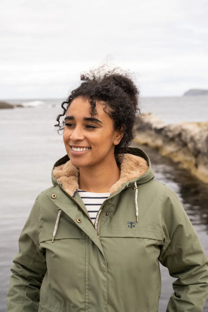 Lighthouse Isobel Coat in Khaki