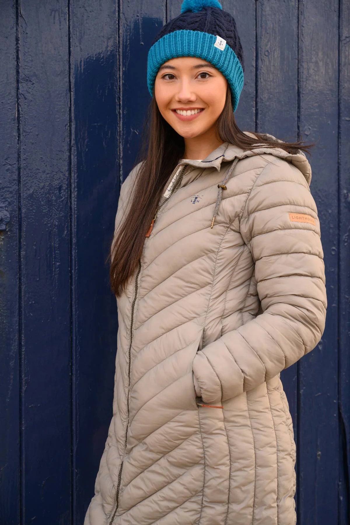 Lighthouse Laurel Coat in Mocha