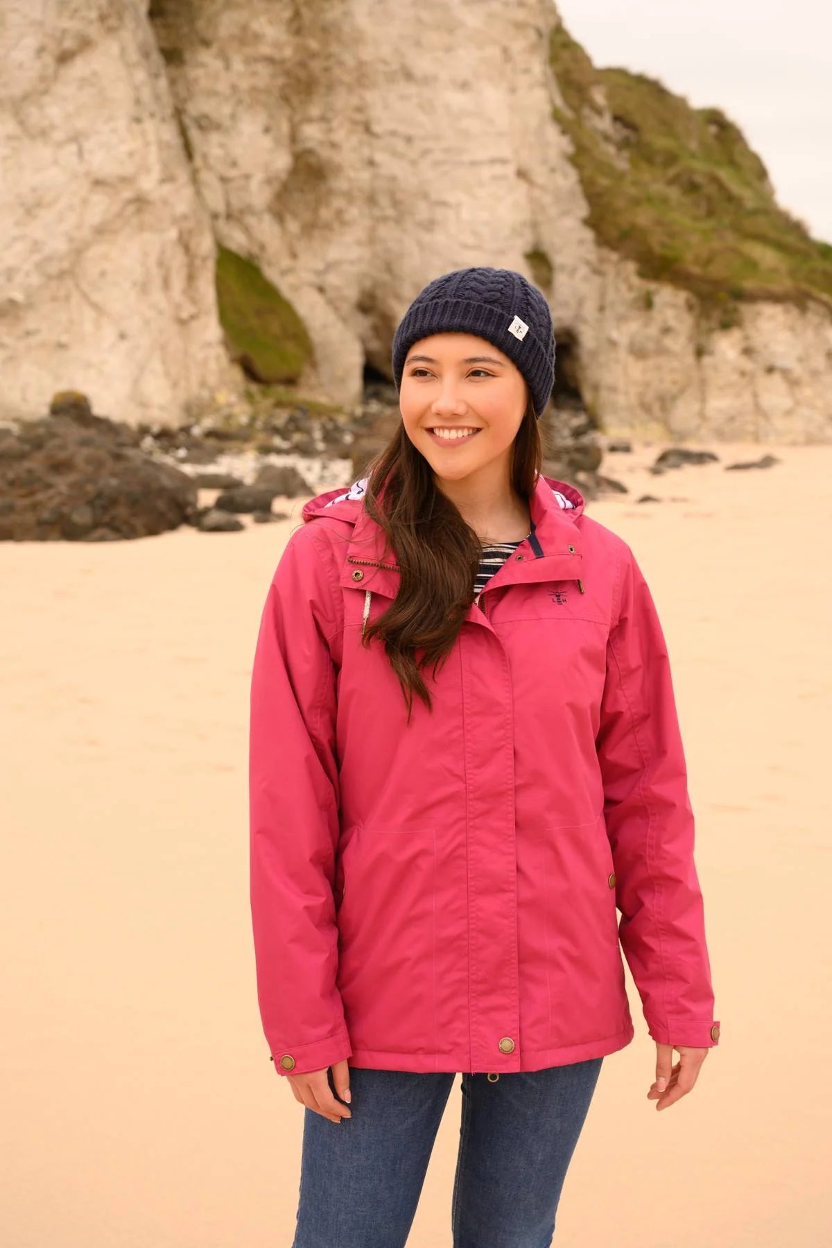 Lighthouse Eva Coat in Claret