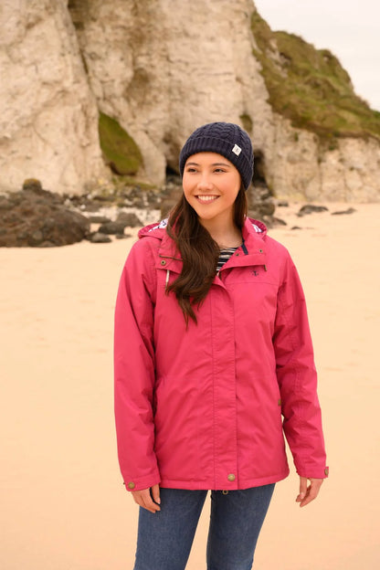 Lighthouse Eva Coat in Claret