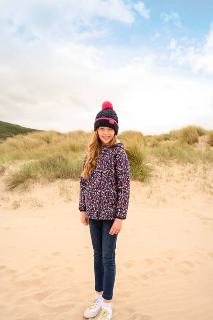 Lighthouse Girls Freya Coat - Navy Floral