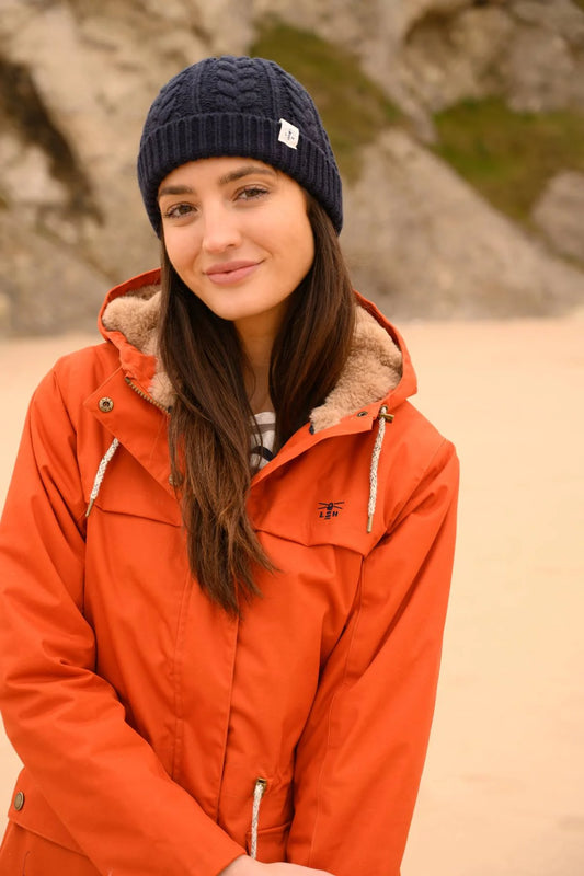 Lighthouse Isobel Coat in Burnt Orange