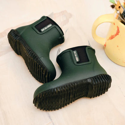 Merry People Bobbi Forest Green Kids Wellington Boot