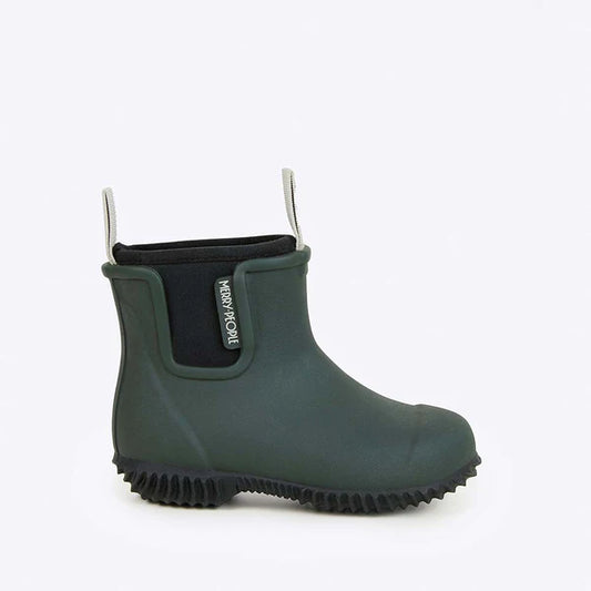 Merry People Bobbi Forest Green Kids Wellington Boot
