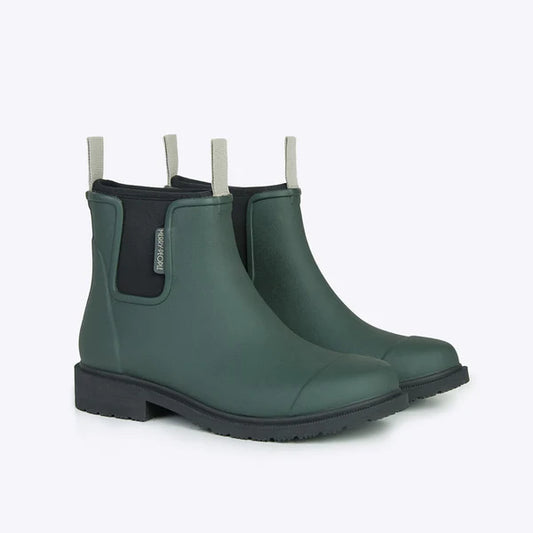 Merry People Bobbi Forest Green Ankle Wellington Boot