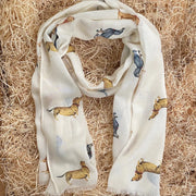 The Dashshunds Scarf - At Home in The Country