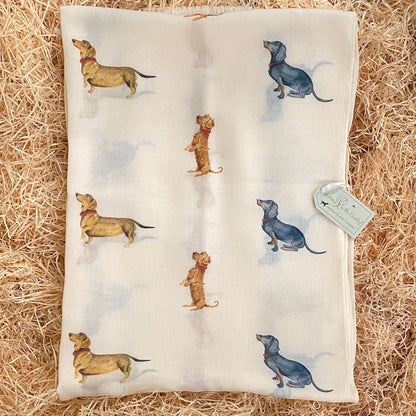 The Dashshunds Scarf - At Home in The Country