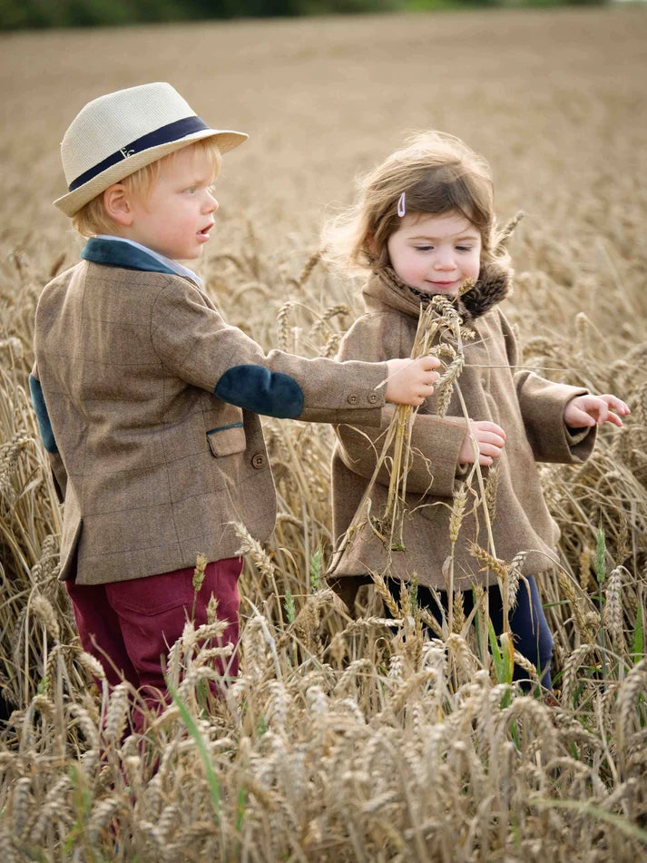 Eleanor Charles - Tweed Cape - Style Jacket