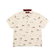 Eleanor Charles - On The Farm Print Polo Shirt