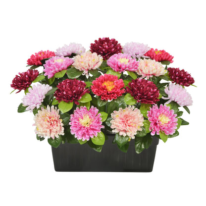 Chrysanthemum Trough Flower Grave Pot  30 cm - FB1494RR