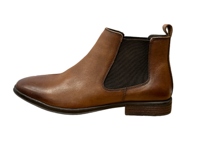 Corrib Bruno Chelsea Tan Leather Boots