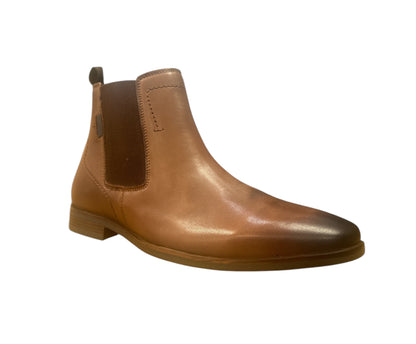 Corrib Mac Cognac Leather Chelsea Boots