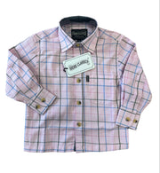 Shire Classics Kids Pink Checked Shirt
