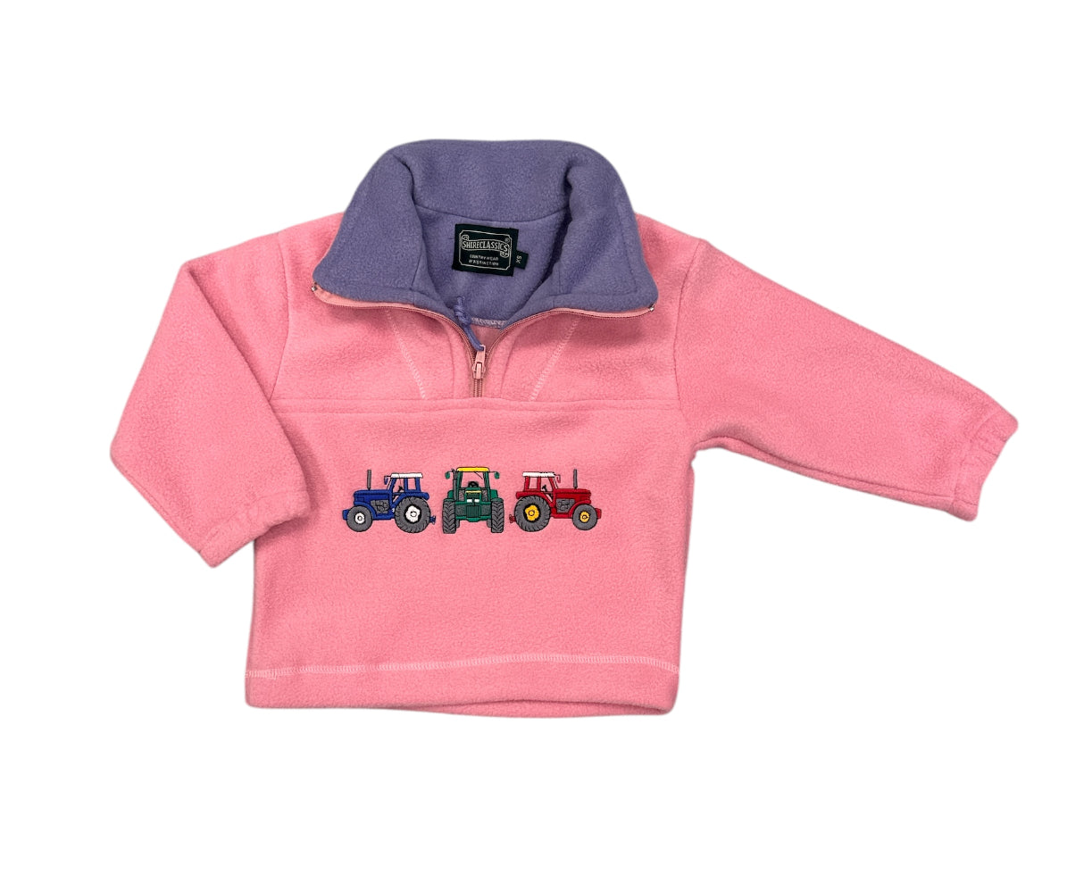 Shire Classics Baby Pink Tractor Fleece