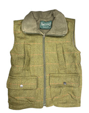 Shire Fleece Lined Country Tweed Gilet
