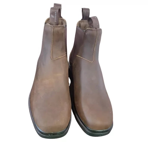 Forsa Grazier Chisel Toe Brown Dealer Boots