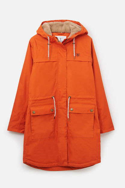 Lighthouse Isobel Coat in Burnt Orange