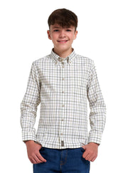 Jack Pyke Kids Countryman Long Sleeve Shirt in Green
