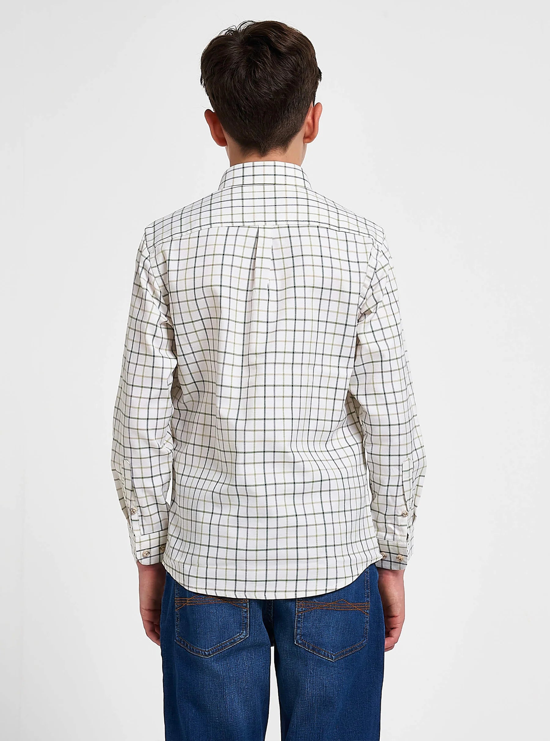 Jack Pyke Kids Countryman Long Sleeve Shirt in Green
