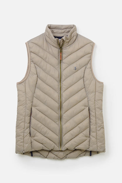 Lighthouse Laurel Gilet in Mocha