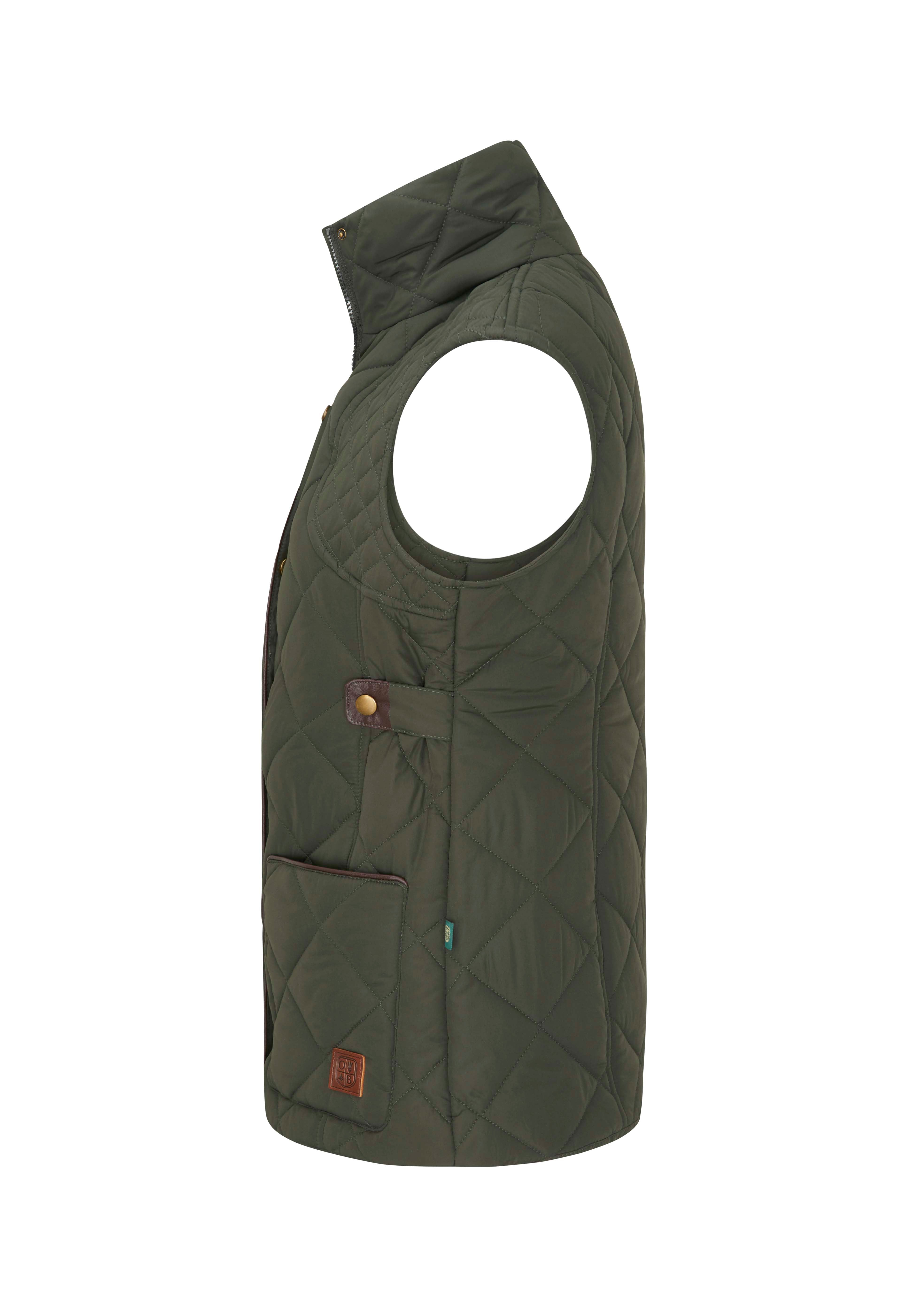 Oxford Blue Ladies Clare Gilet in Green