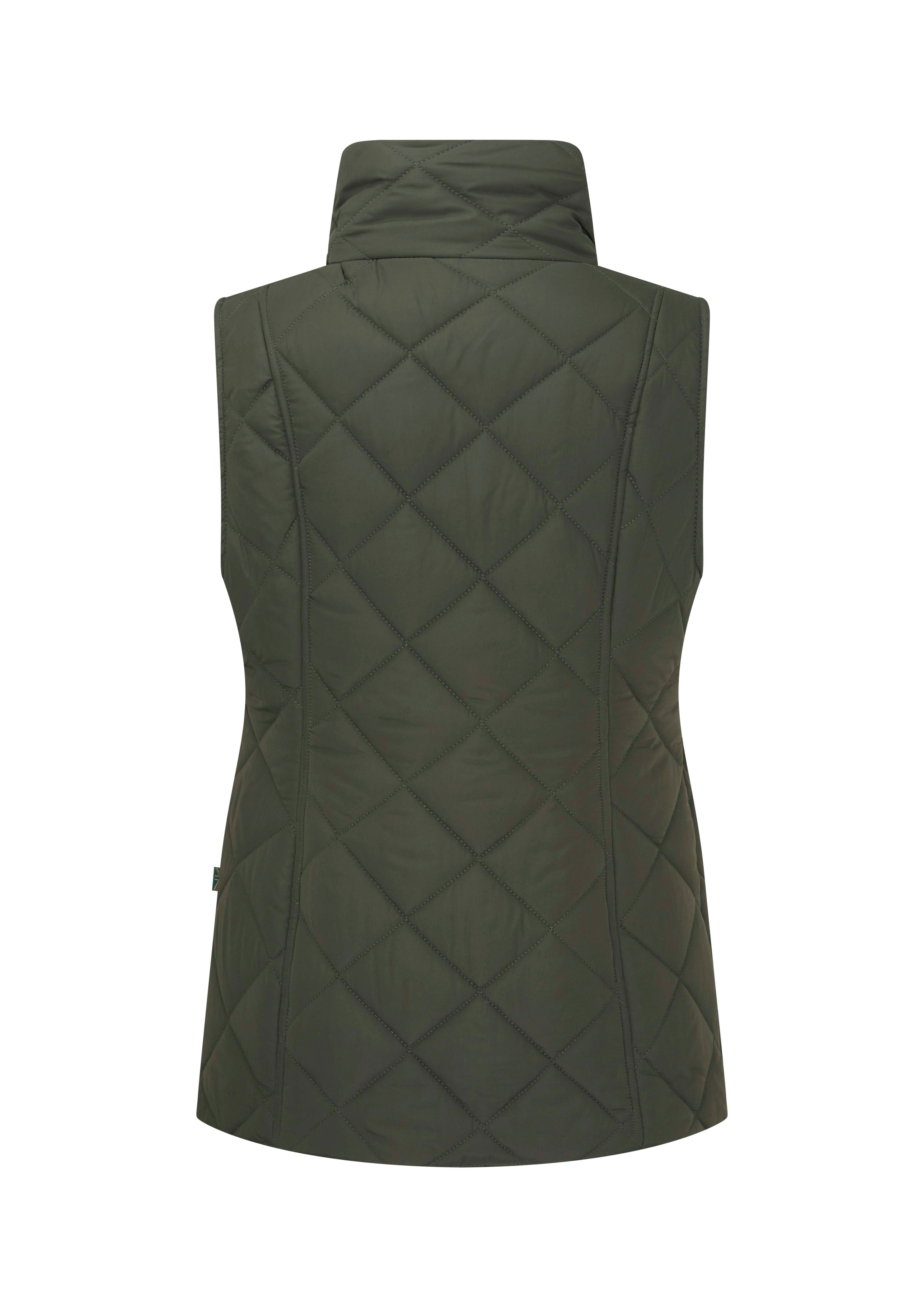 Oxford Blue Ladies Clare Gilet in Green