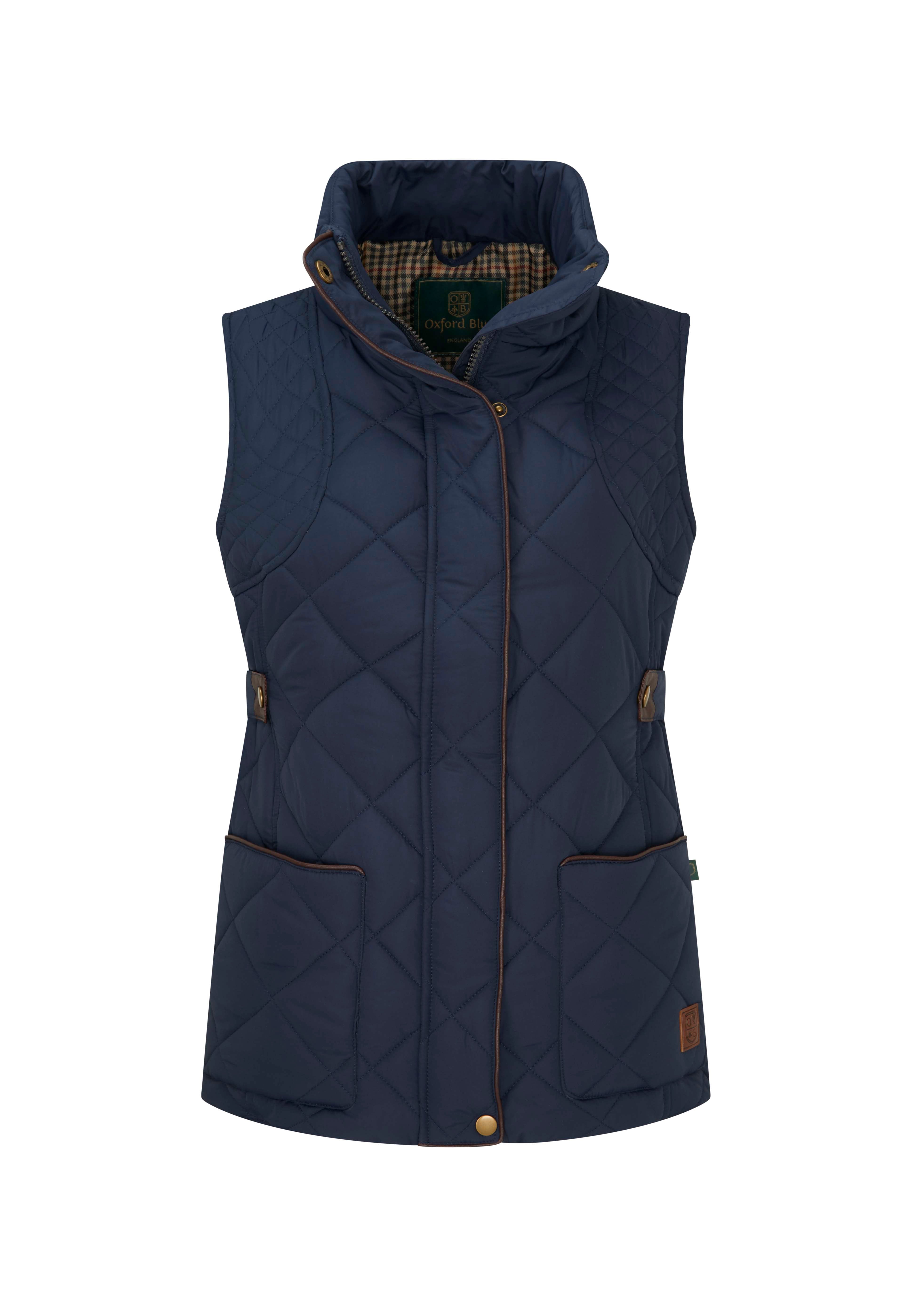 Oxford Blue Ladies Clare Gilet in Navy