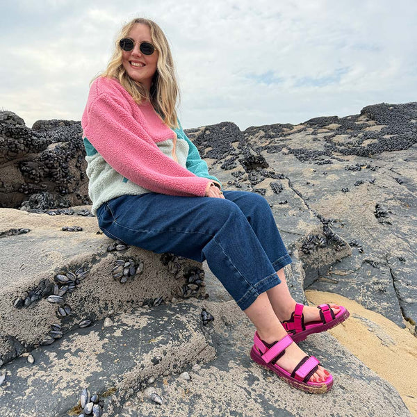 Merry People Lochie Sandal in Mixed Berry