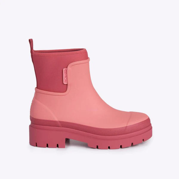 Merry People Tully Ankle Wellington Boot - Watermelon