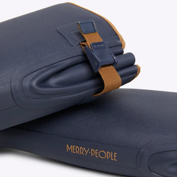 Merry People Fergie Tall Wellington Boot - Oxford Blue
