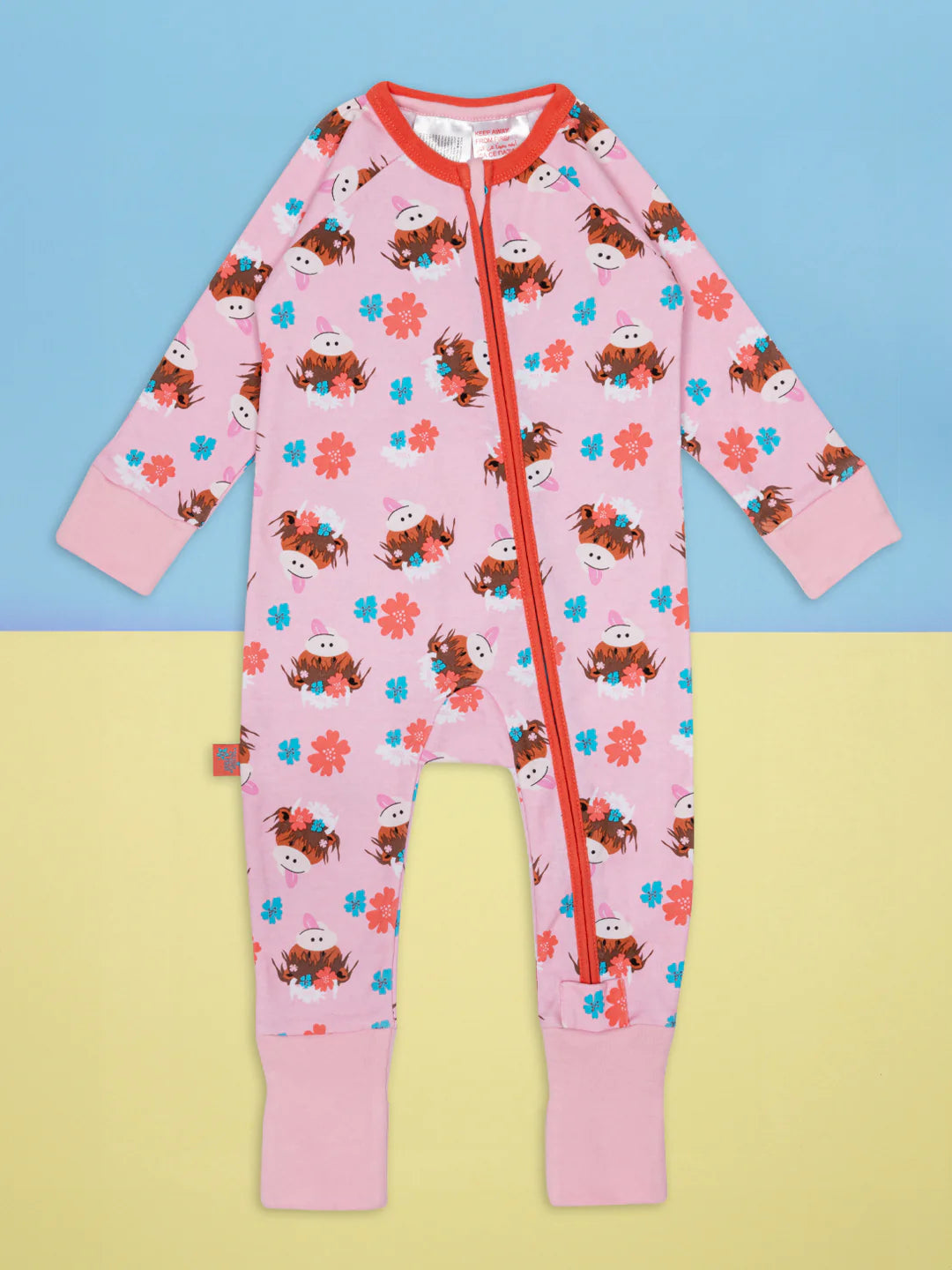 Blade & Rose Bonnie Highland Cow Romper