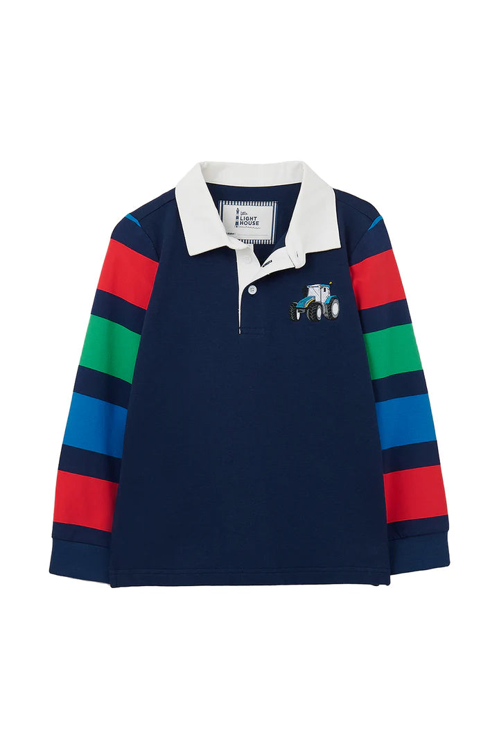 Lighthouse Rafferty Top - Blue Tractor