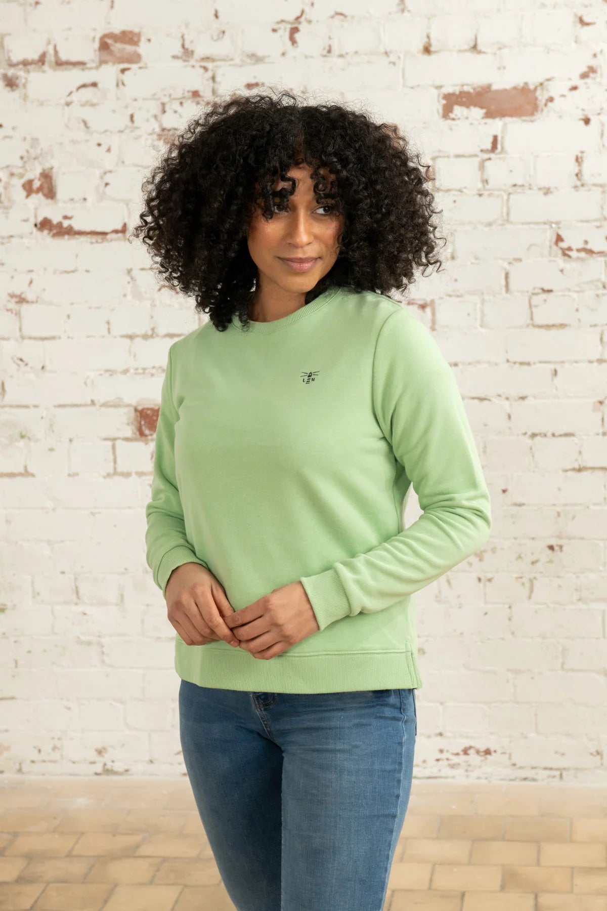 Lighthouse Seaside Jersey in Soft Green