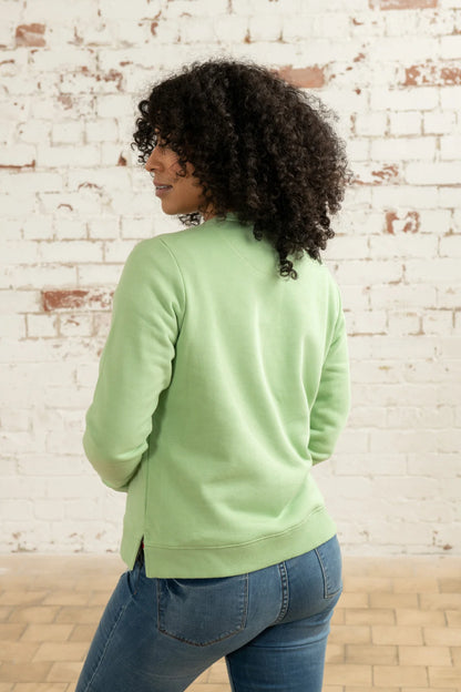 Lighthouse Seaside Jersey in Soft Green
