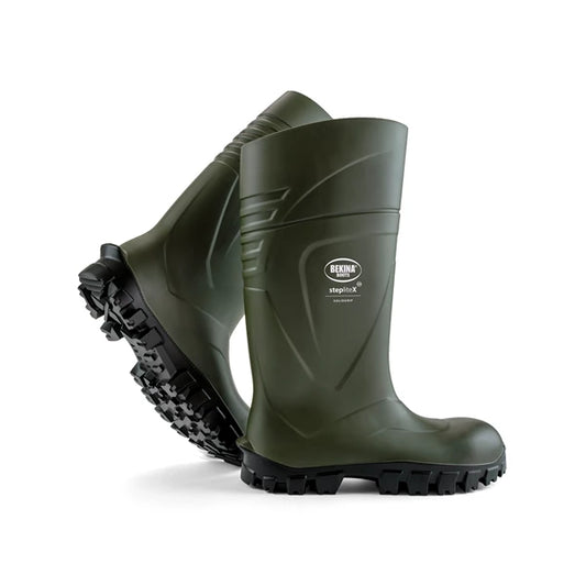 Bekina    Non - Safety Wellington - StepliteX - SolidGrip (04) in Green