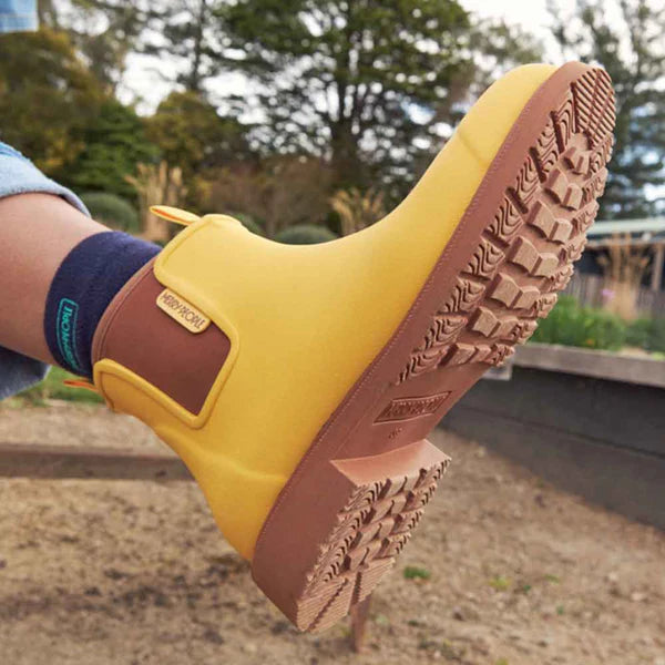 Merry People Bobbi Sunflower Yellow Ankle Wellington Boot