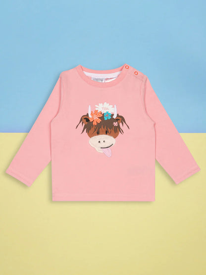 Blade & Rose Bonnie Highland Cow Top