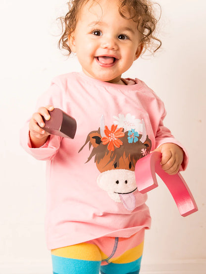 Blade & Rose Bonnie Highland Cow Top
