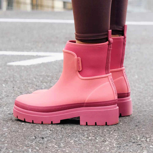 Merry People Tully Ankle Wellington Boot - Watermelon